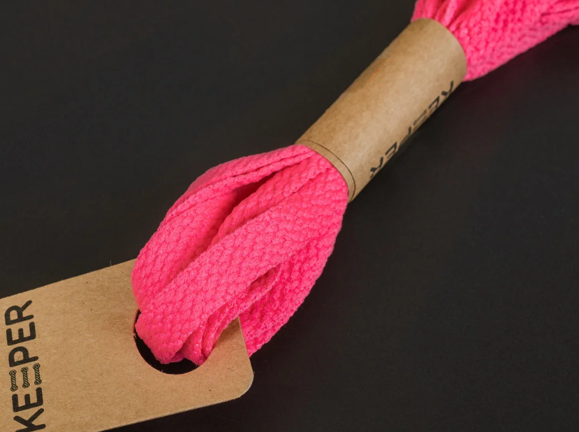 

Шнурки Keeper плоские не вощёные 8 мм (в упаковке) 100, Розовый