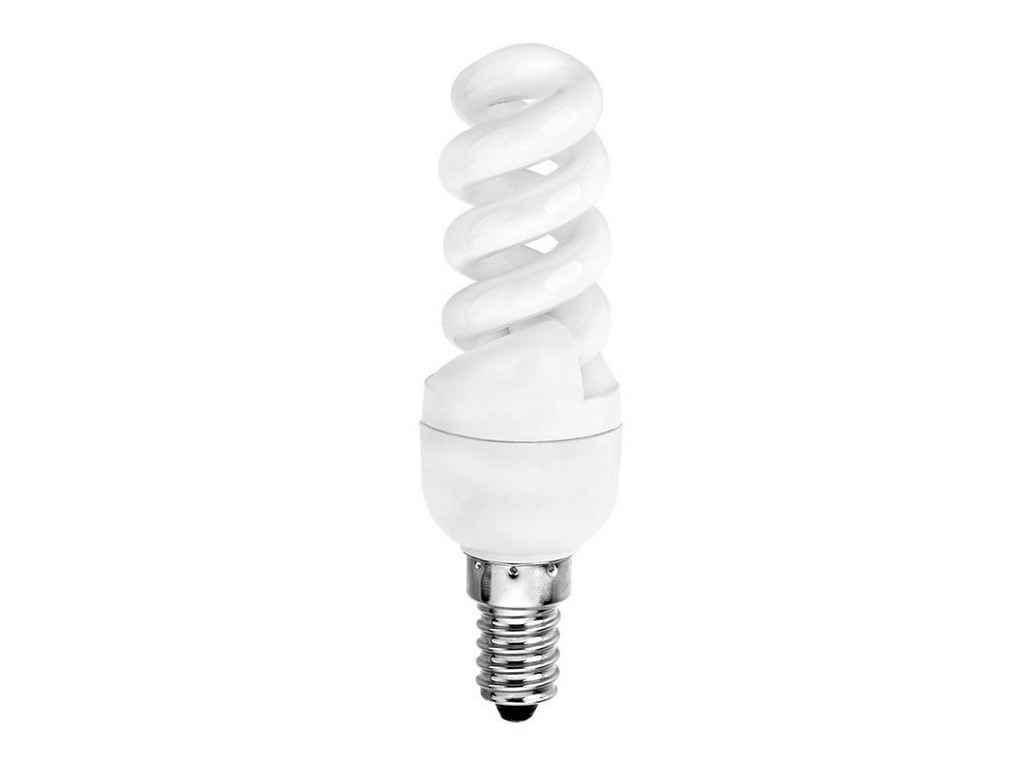 

Лампа енергозберігаюча Micro Spiral 11w, 2700K, E14 SL-481 ТМ SVOYA