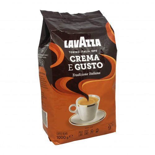 

Кофе в зернах Lavazza CREMA e GUSTO Tradizione Italiana 1кг. Оригинал. Италия