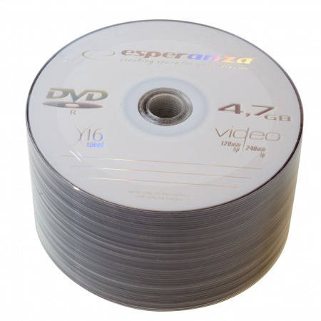 

Esperanza DVD+R 4.7 Gb 16x bulk 50