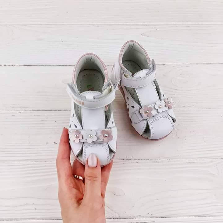 

Детские босоножки для девочки 21, Белый