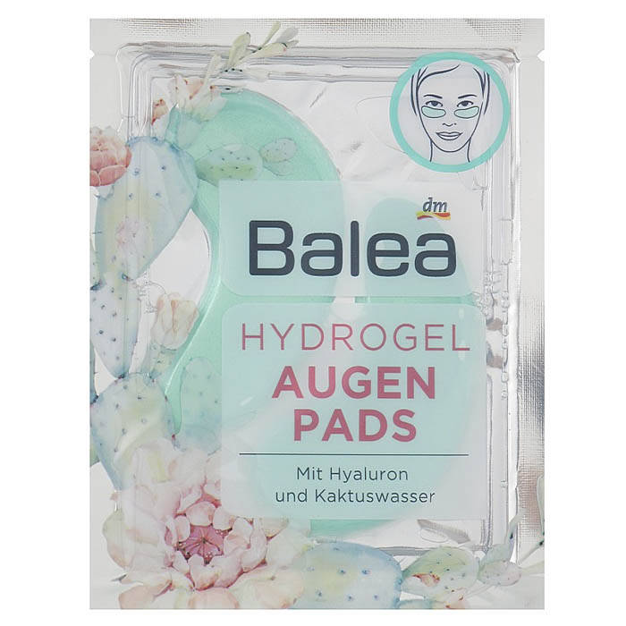 

Патчи под глаза Balea Hydrogel Кактус 2 шт