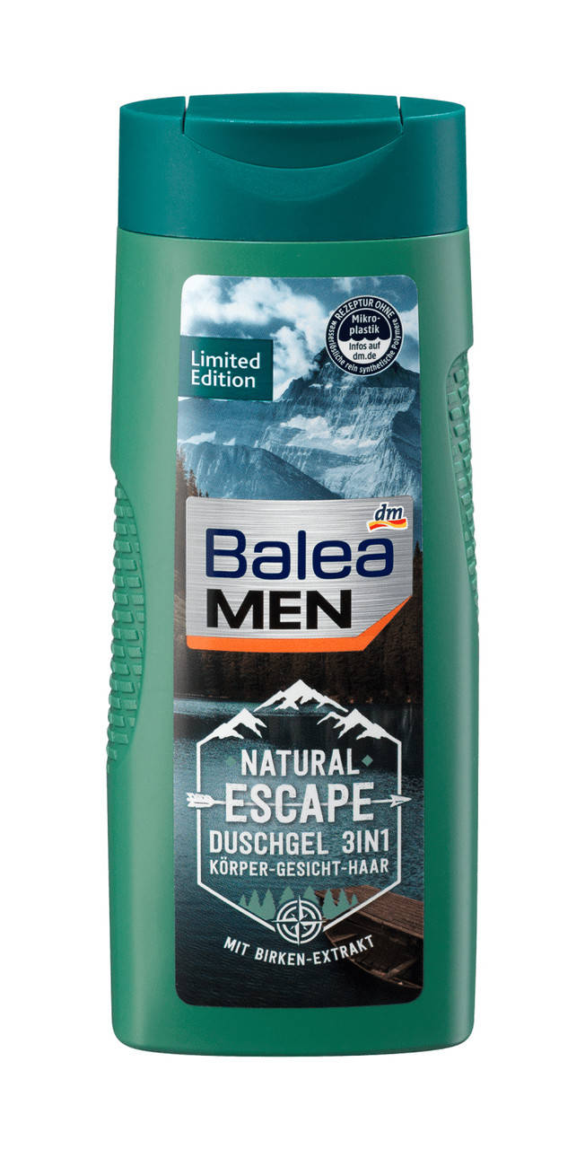

Мужской гель для душа 3 в 1 Balea Men Natural Escape 300 мл