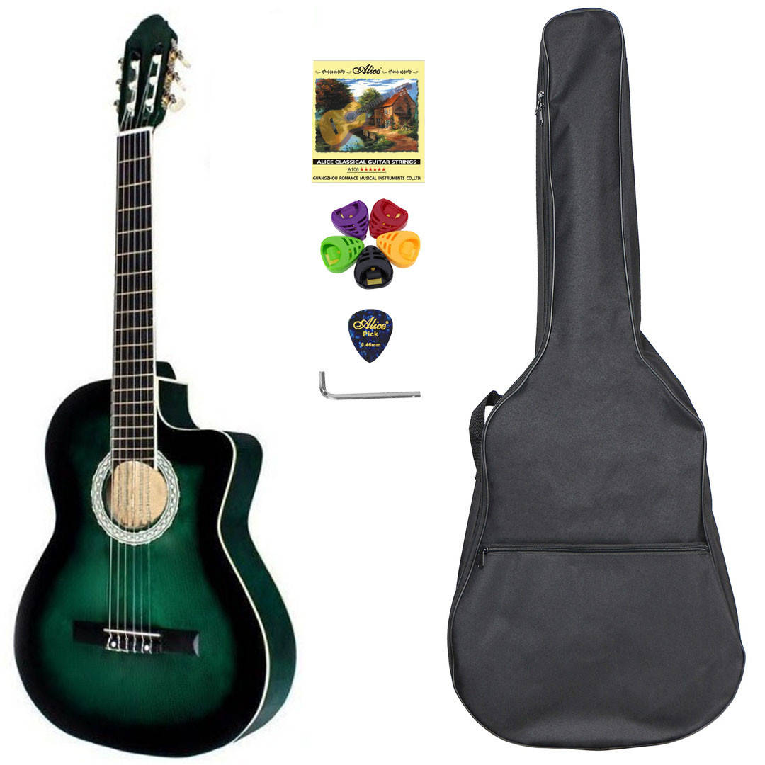

Гитара классическая полноразмерная () Almira CG-1702C GR (комплект, Зелёный
