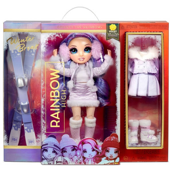 

Кукла Рейнбоу Хай серии Зима Вайолет Уиллоу Rainbow High Winter Break Violet Willow 574804
