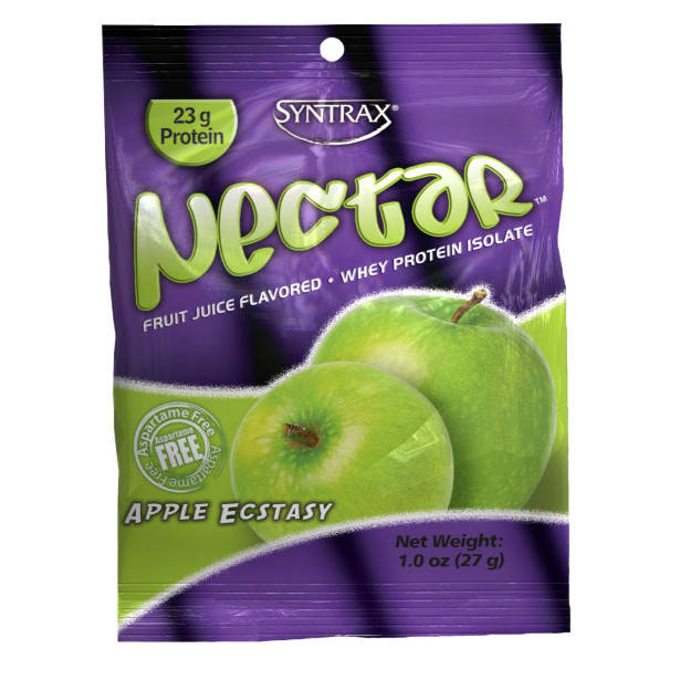 

Изолят протеин Nectar Grab N Go 27g (Apple Ecstasy)