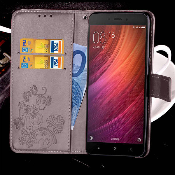 

Чехол Clover для Xiaomi Redmi Note 4X / Note 4 Global книжка Gray женский