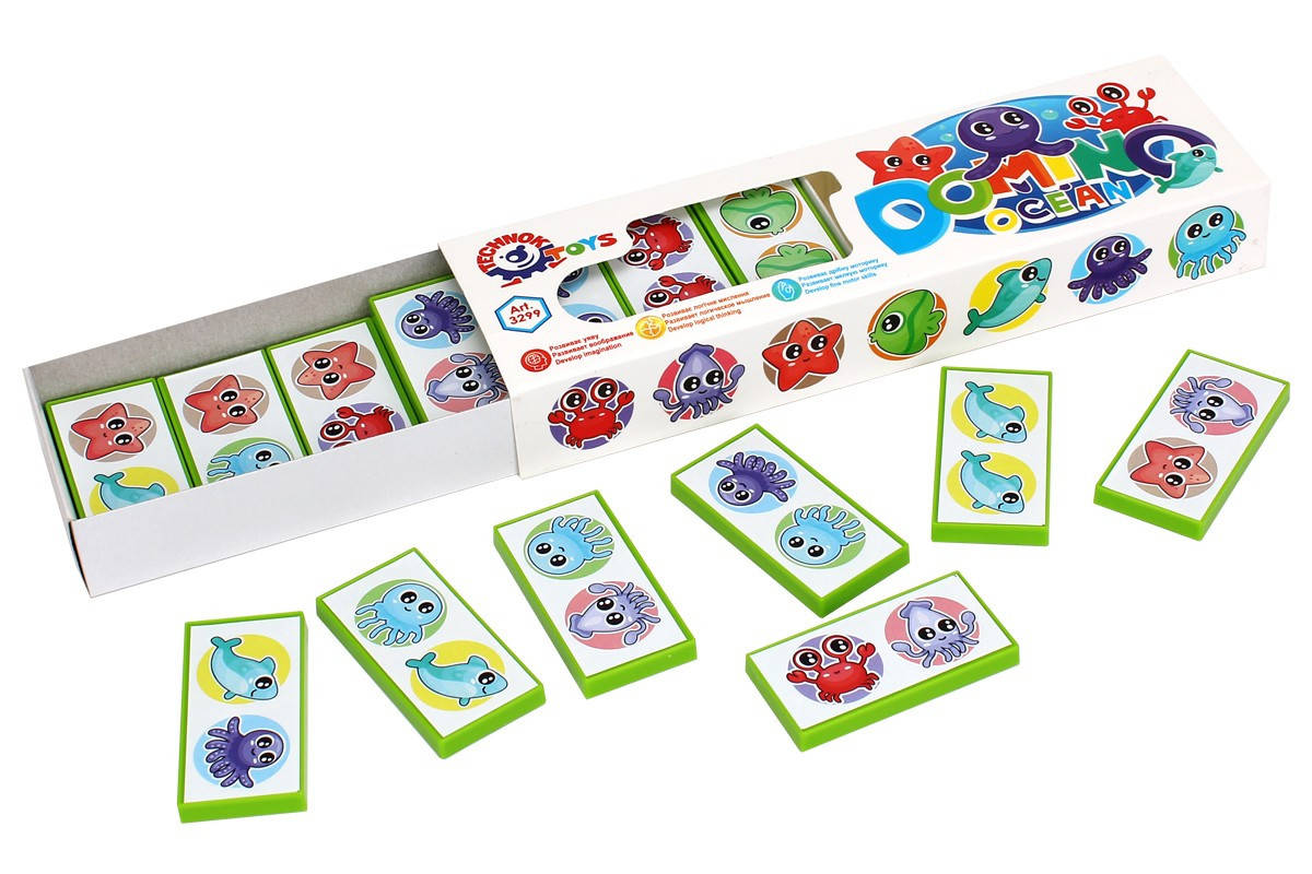 

Настольная игра Технок Домино Океан (3299)