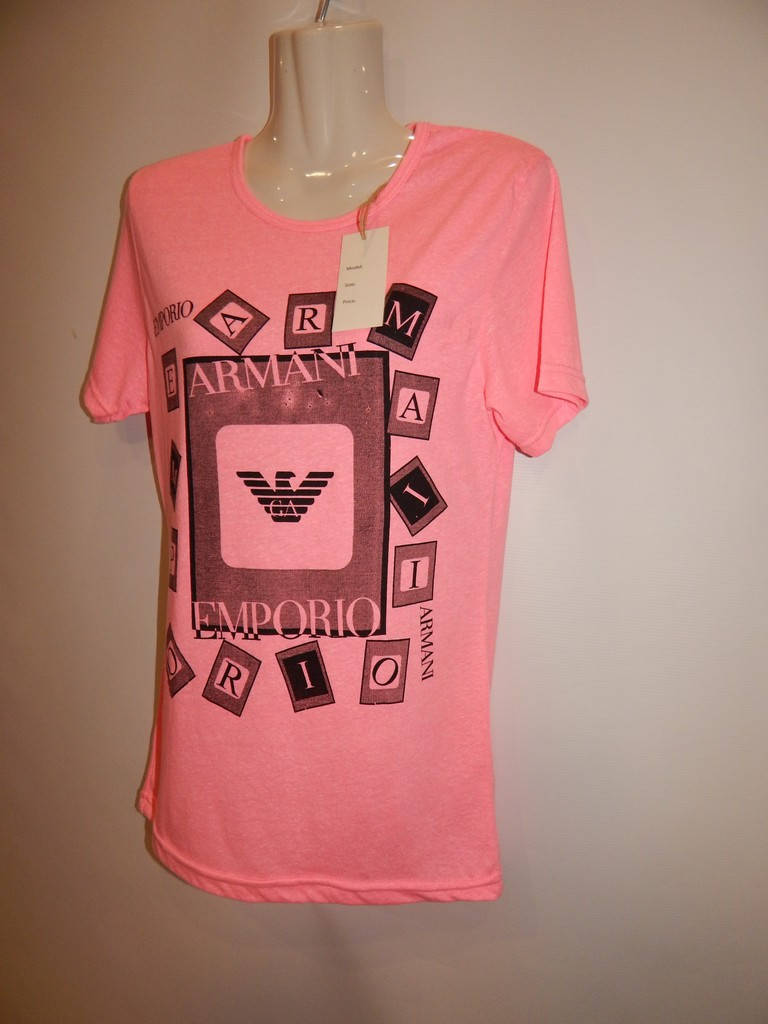 

ФУТБОЛКА женская трикотажная фирменная ARMANI 48-50 р.180ф