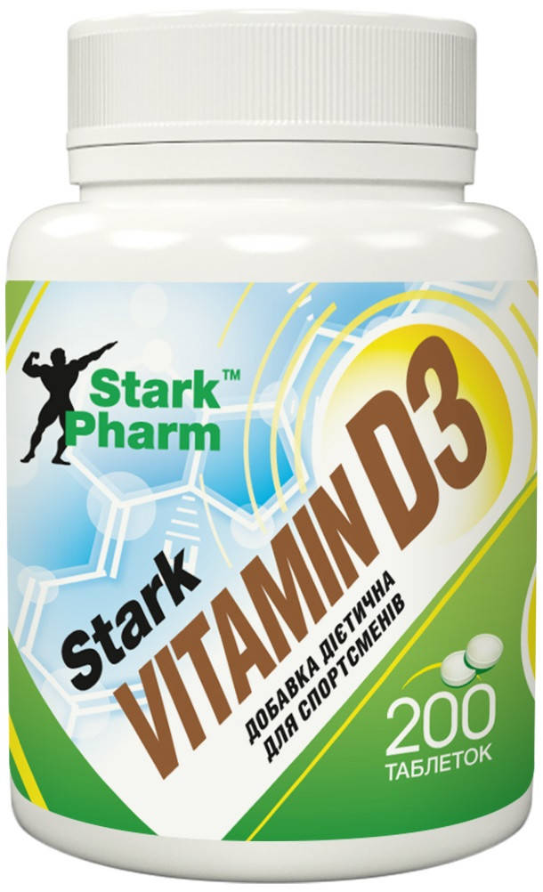 

Витамины Stark Pharm - Vitamin D3 2000IU (200 таблеток)