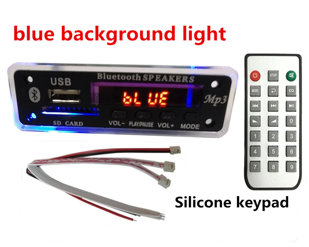 

Модуль Mp3,Мп3, Wma, Flac, Bluetooth 5.0+ USB/SD/FM/AUX Декодер
