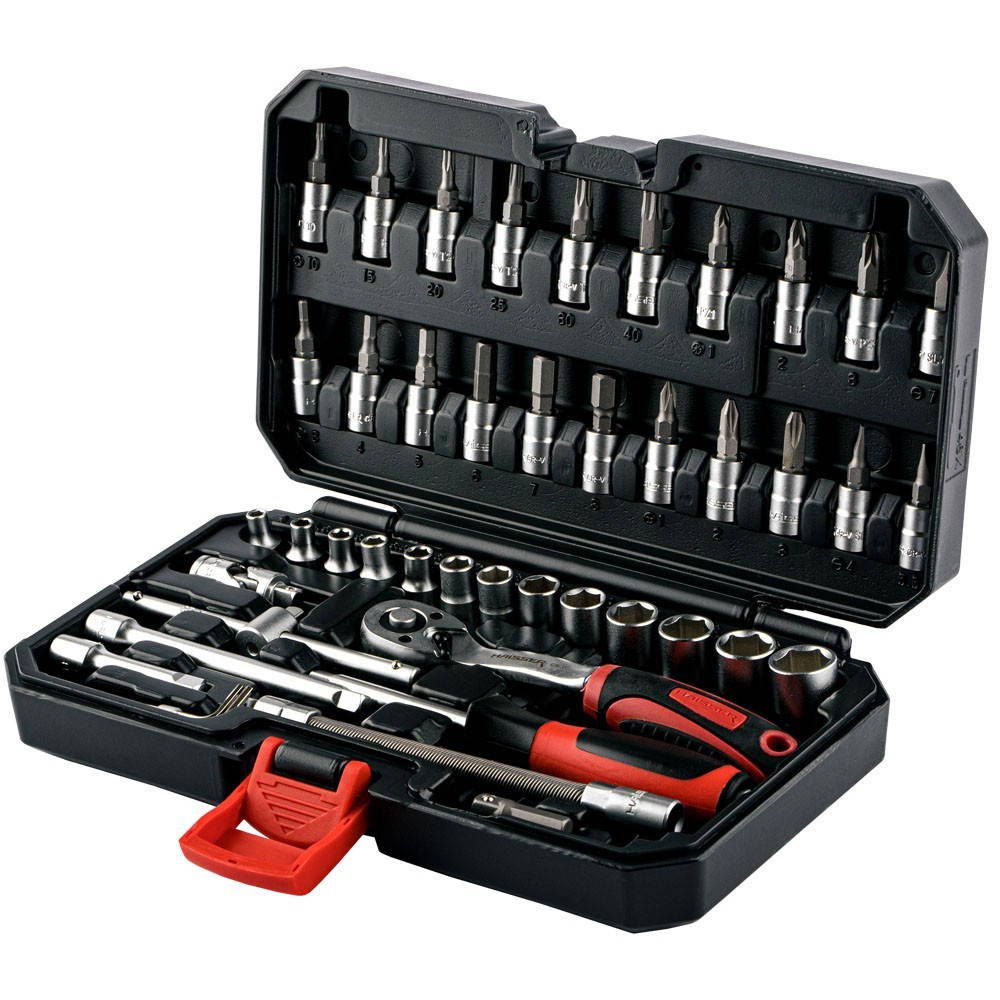

Набор инструмента Haisser 1/4", 46 единиц (70179)