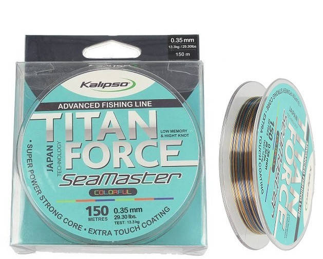 

Леска Kalipso Titan Force Seamaster CF 150м, Разные цвета
