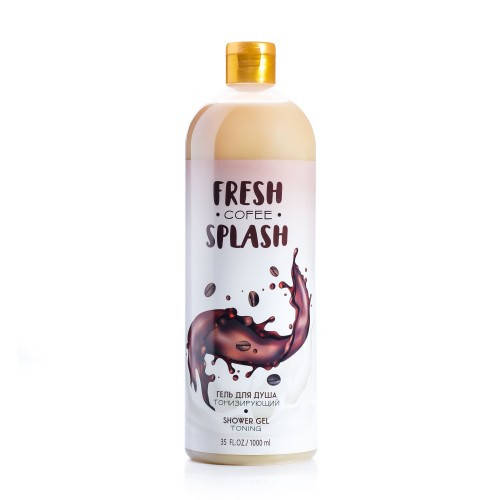 

Гель для душа BioWorld Fresh Splash 1000 мл Тонизирующий кофе