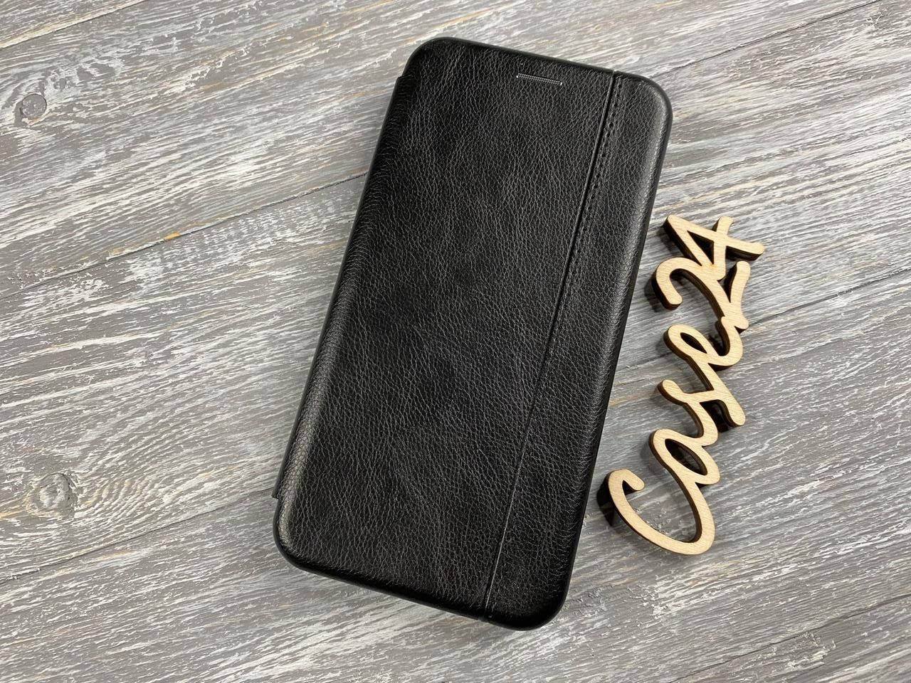 

Чехол книжка New Elegant для Huawei P40 Lite E (3 цветa) черный