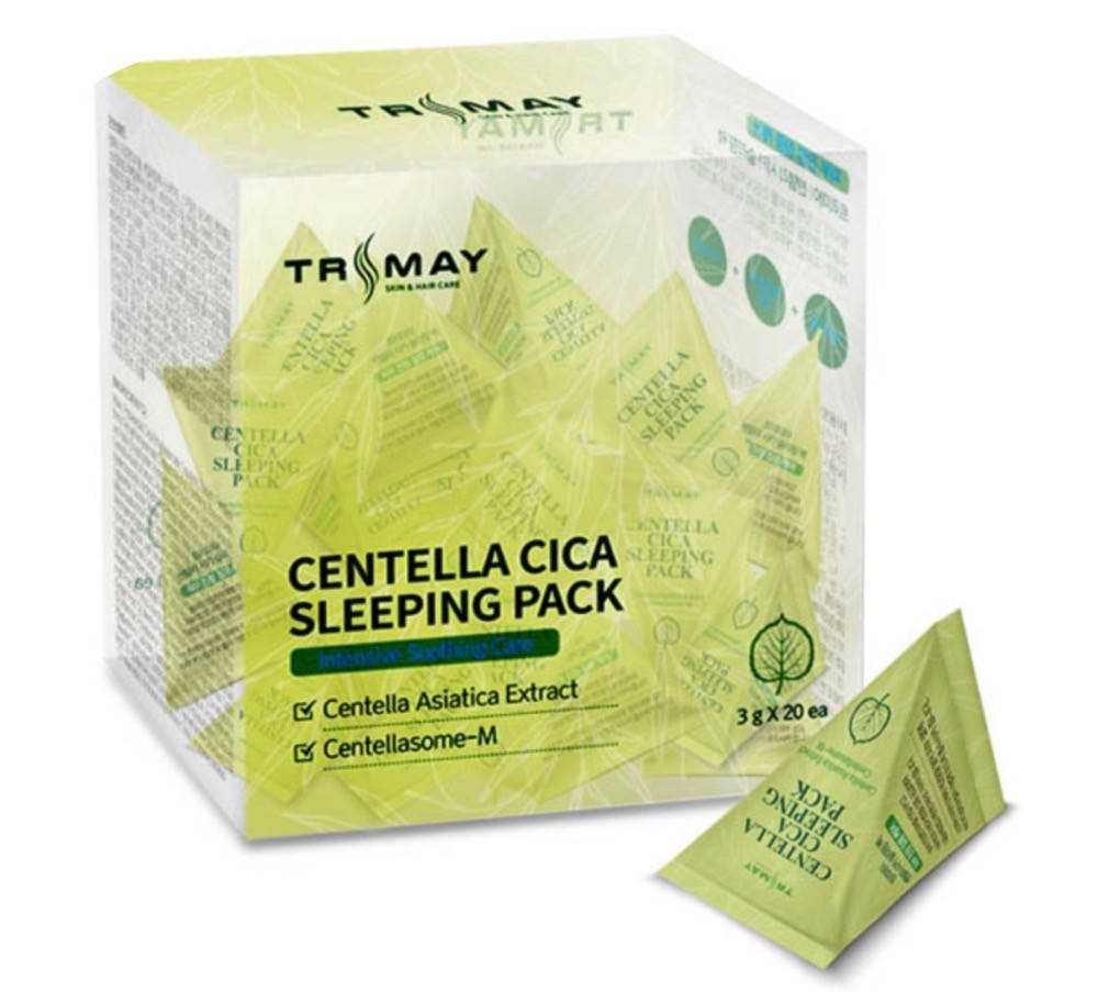 

Успокаивающая ночная маска с центеллой Trimay Centella Cica Sleeping Pack, 3 г