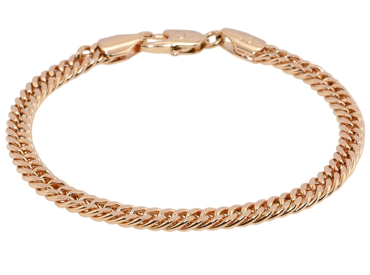 

Браслет Xuping Позолота РО "Плетение Кобра" длина 18.5см х 5мм