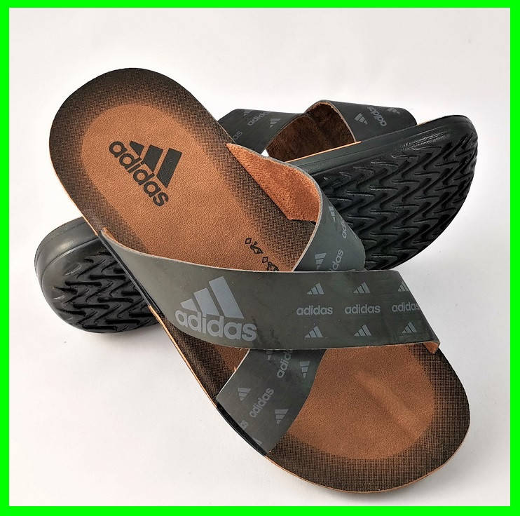 

Мужские Шлёпанцы Тапочки ADIDAS Сланцы Черные Адидас (размеры: 40,41,44), Черный