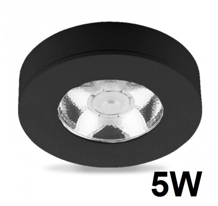 

Светильник накладной точечный светодиодный Feron AL520 5W потолочный Черный LED