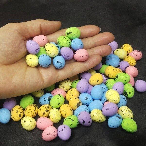 

Набор Яйца декоративные цветные перепелиные 2см HA-443