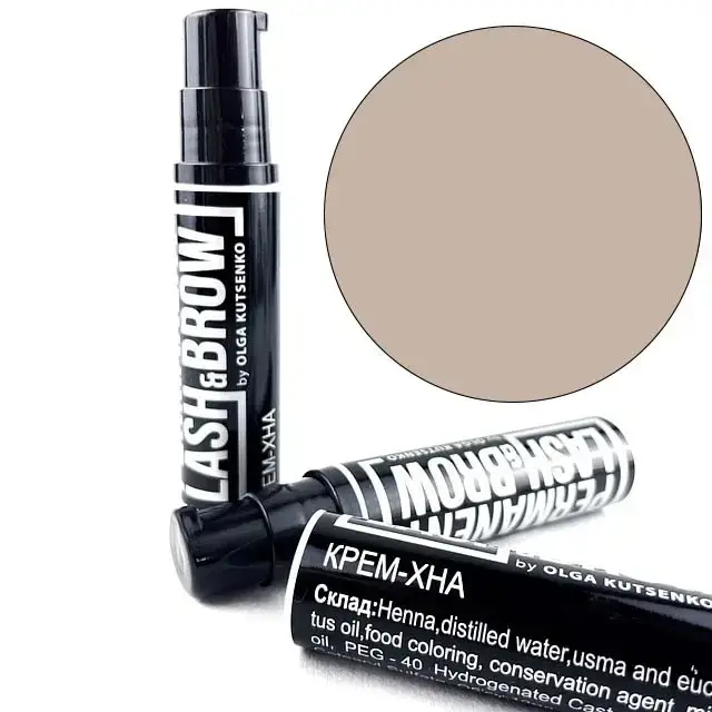 

Крем-хна Permanent Lash&Brow, 10 мл Русый