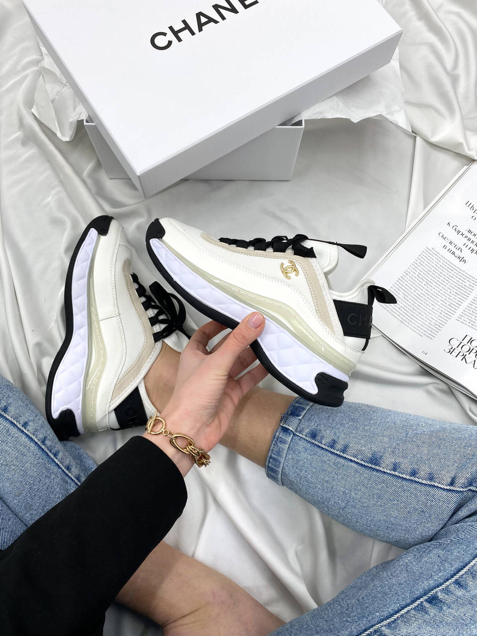 

Chanel White (белые) | размеры: 36|37|38|39|40|41, Белый
