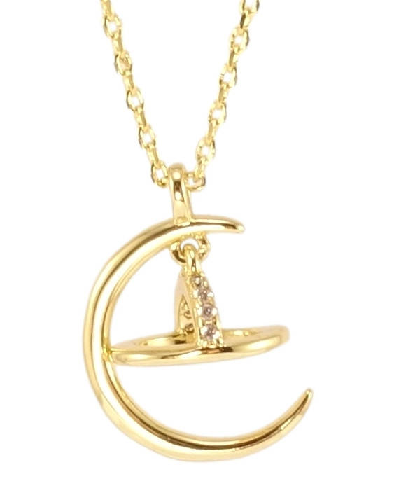 

Кулон на цепочке Xuping QQMM Позолота 14K "Декоративная подвеска" длинна 45-50см х 1мм