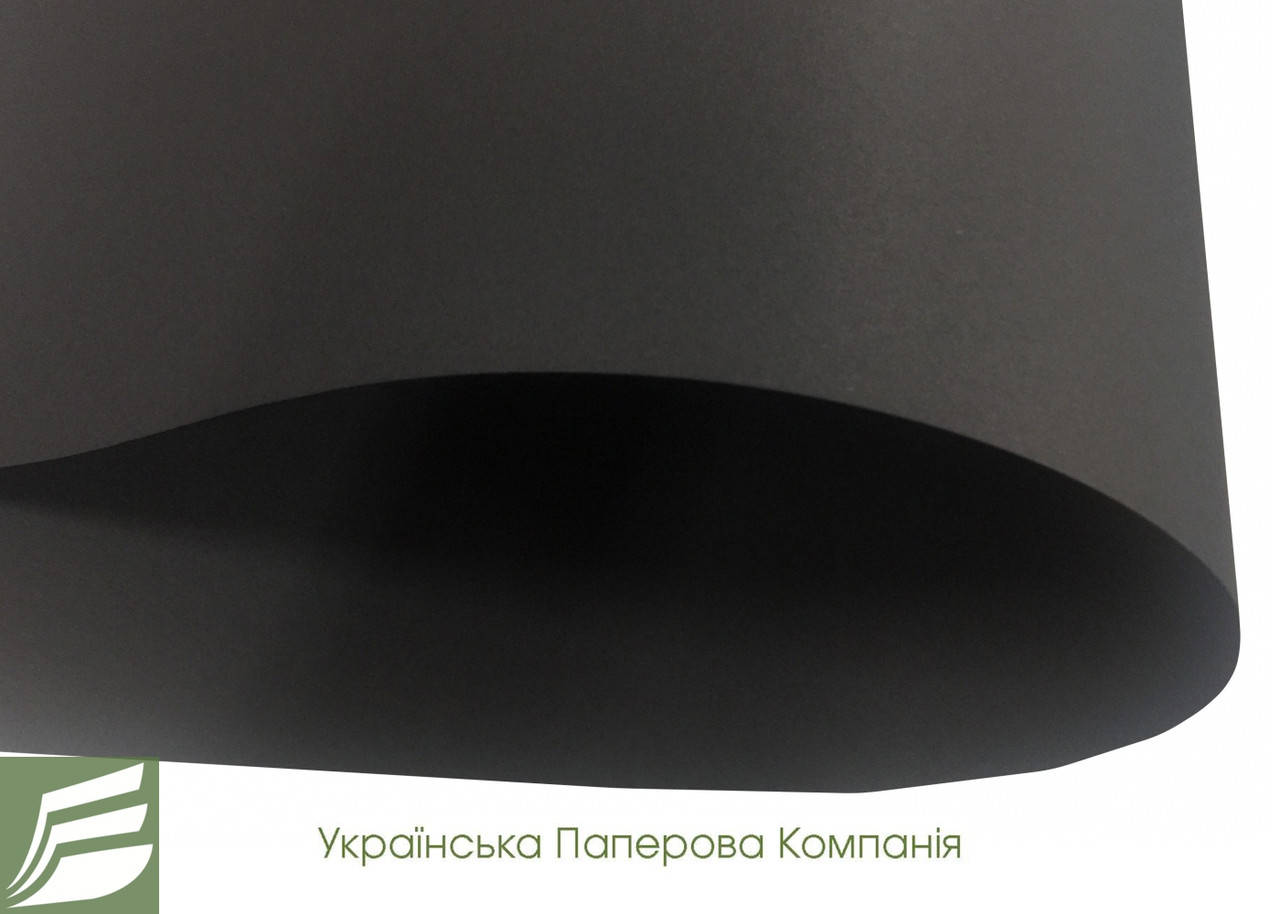 

Дизайнерский картон Creative board, матовый черный, 270 гр/м2