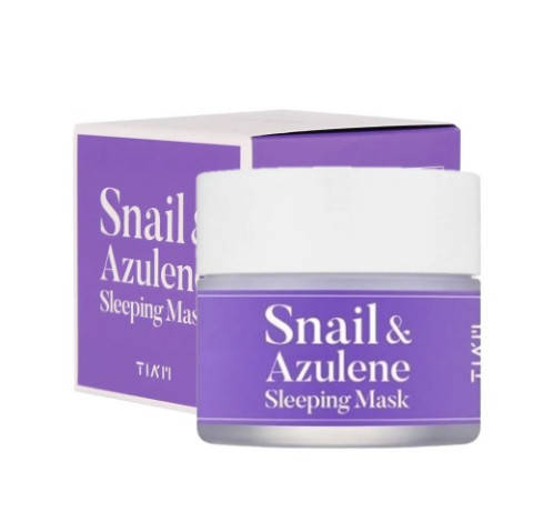 

Ночная улиточная маска с азуленом Tiam Snail Azulene Sleeping Mask 80 мл.