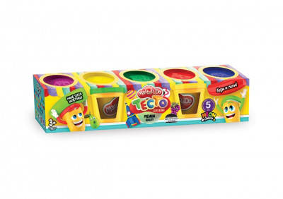 

Тесто для лепки "Master-Do" 5 банок Danko Toys, Разные цвета