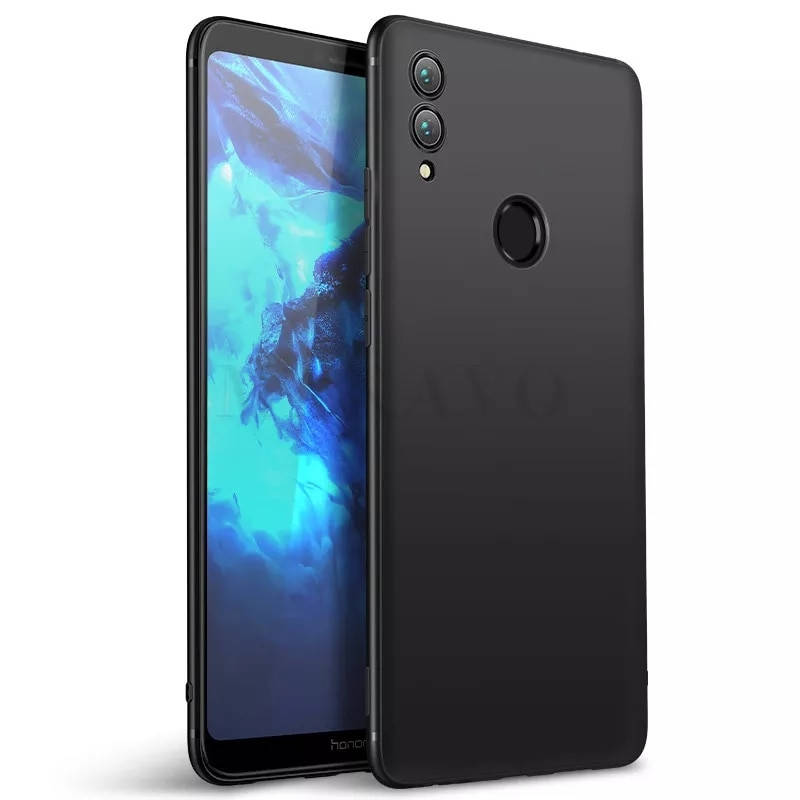 

Тонкий матовый чехол бампер типа "cafele" для Honor Note 10, Черный