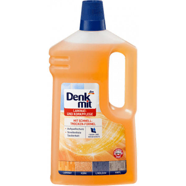 

Denkmit Германия Floor Cleanser Laminate & Cork Care - Средство для мытья ламината, 1 L
