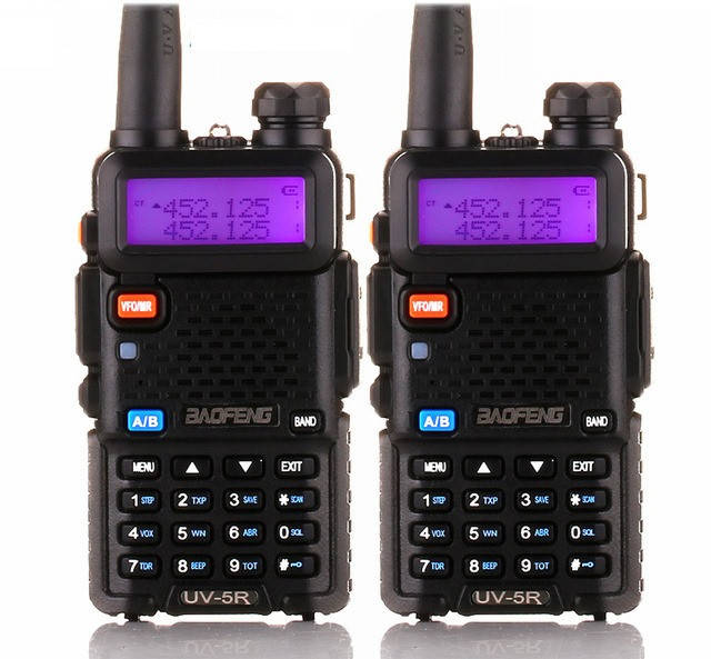 

Комплект из двух портативных раций Baofeng UV-5R