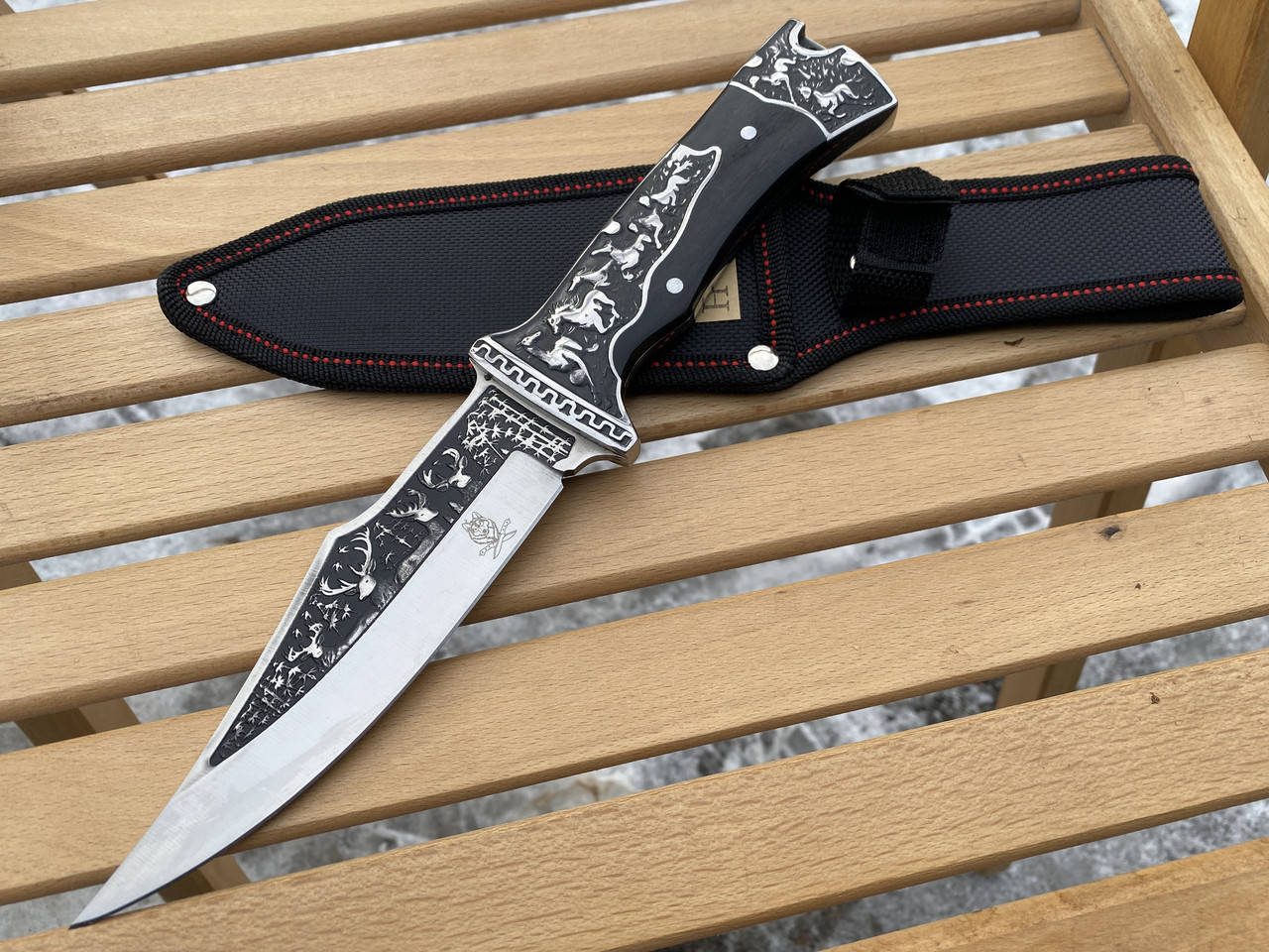 

Нож охотничий туристический тактический Columbia Н7833