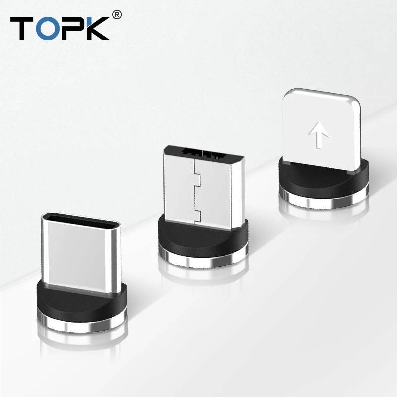 

Коннекторы для магнитных кабелей MicroUSB,Type-C,Apple Lightning, Синий