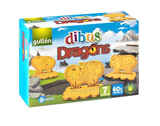 

Печеньe Gullon Dibus Dragons 300 g