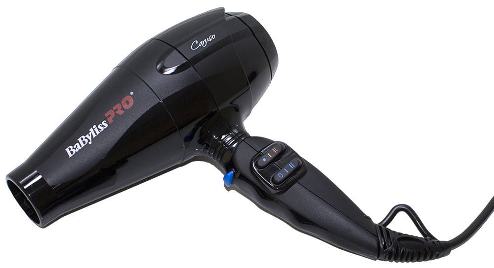 

Фен для волос BaByliss Caruso черный 2200-2400W (2210Gu)