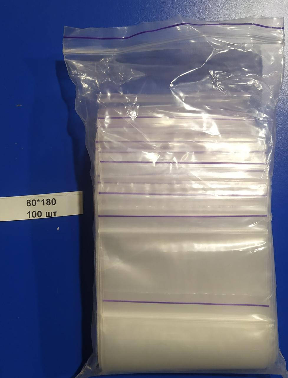 

Пакеты с замком Zip-Lock - 80× 180