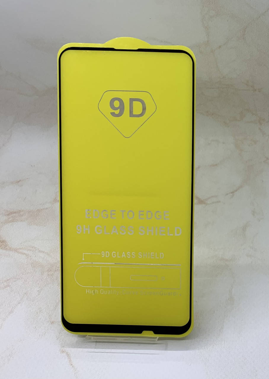 

Защитное стекло для Huawei P Smart Z полное покрытие Full Glue полный клей, Черный