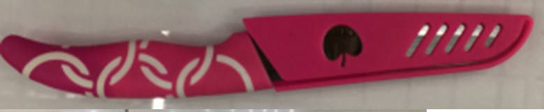 

Нож для фруктов с накладкой на лезвие