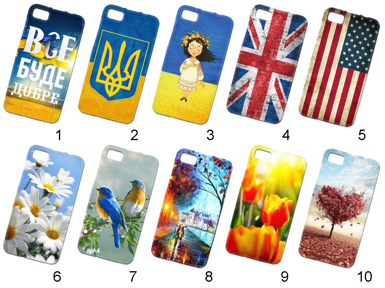 

Силиконовый чехол с рисунком для BlackBerry Z10