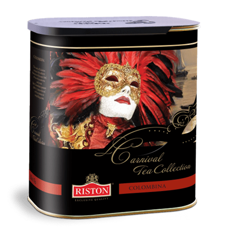 

Чай черный RISTON VENICE MASK COLOMBINA 125G METAL CADDY (12X125G)