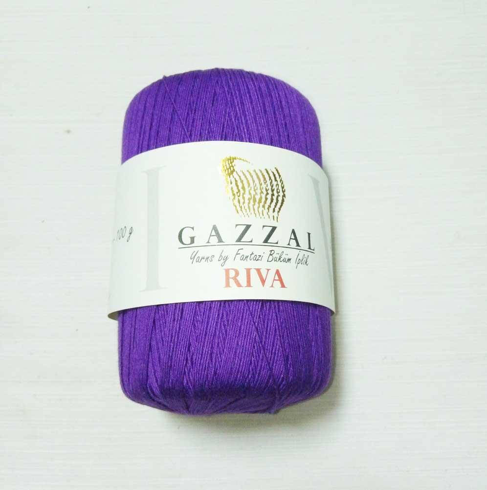 

Нитки "GAZZAL RIVA" Турция, цвет - Фиолетовый, Сиреневый