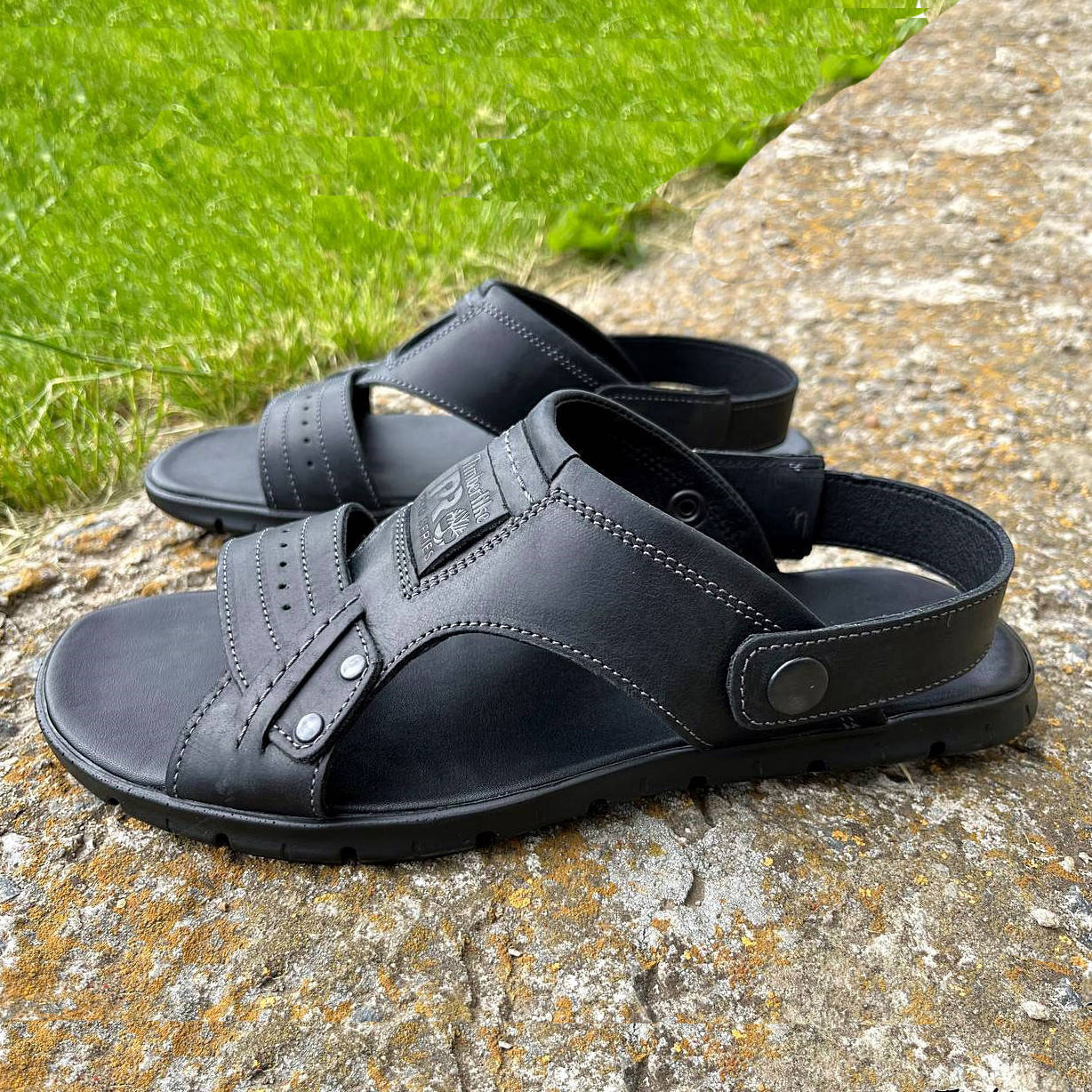 

Мужские кожаные сандалии (натуральная кожа) Timberlike чёрные. Размер: 40, 41, 42, 43, 44, 45, Черный