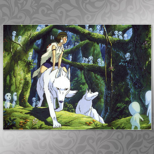 

Плакат Аниме Princess Mononoke