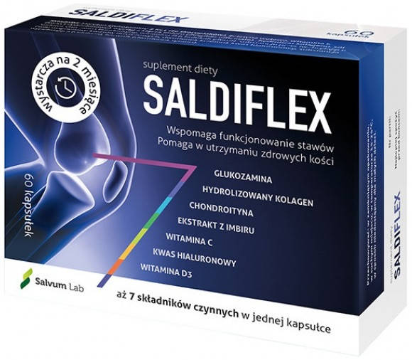 

Для суставов и костей Salvum Lab - Saldiflex (60 капсул)