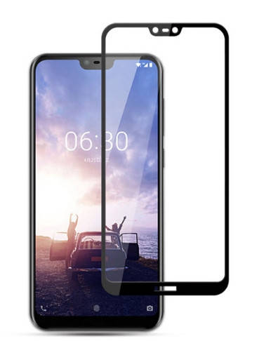 

3D Стекло Nokia 6.1 Plus с рамкой ( ), Черный