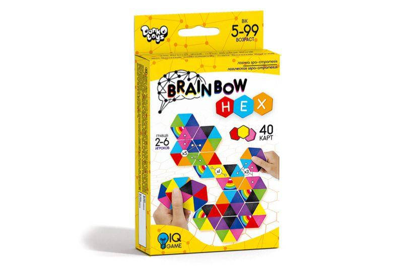 

Развлекательная настольная игра "Brainbow HEX", Danko Toys G-BRH-01-01
