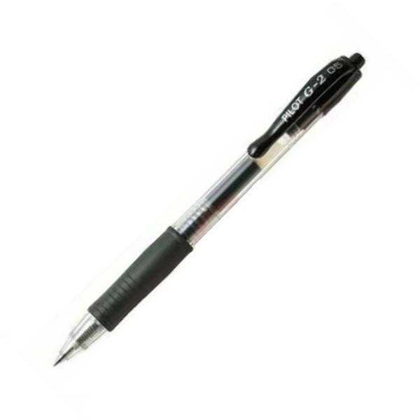 

Ручка гелевая Pilot G-2, BL-G2-5-B чёрная 0,5
