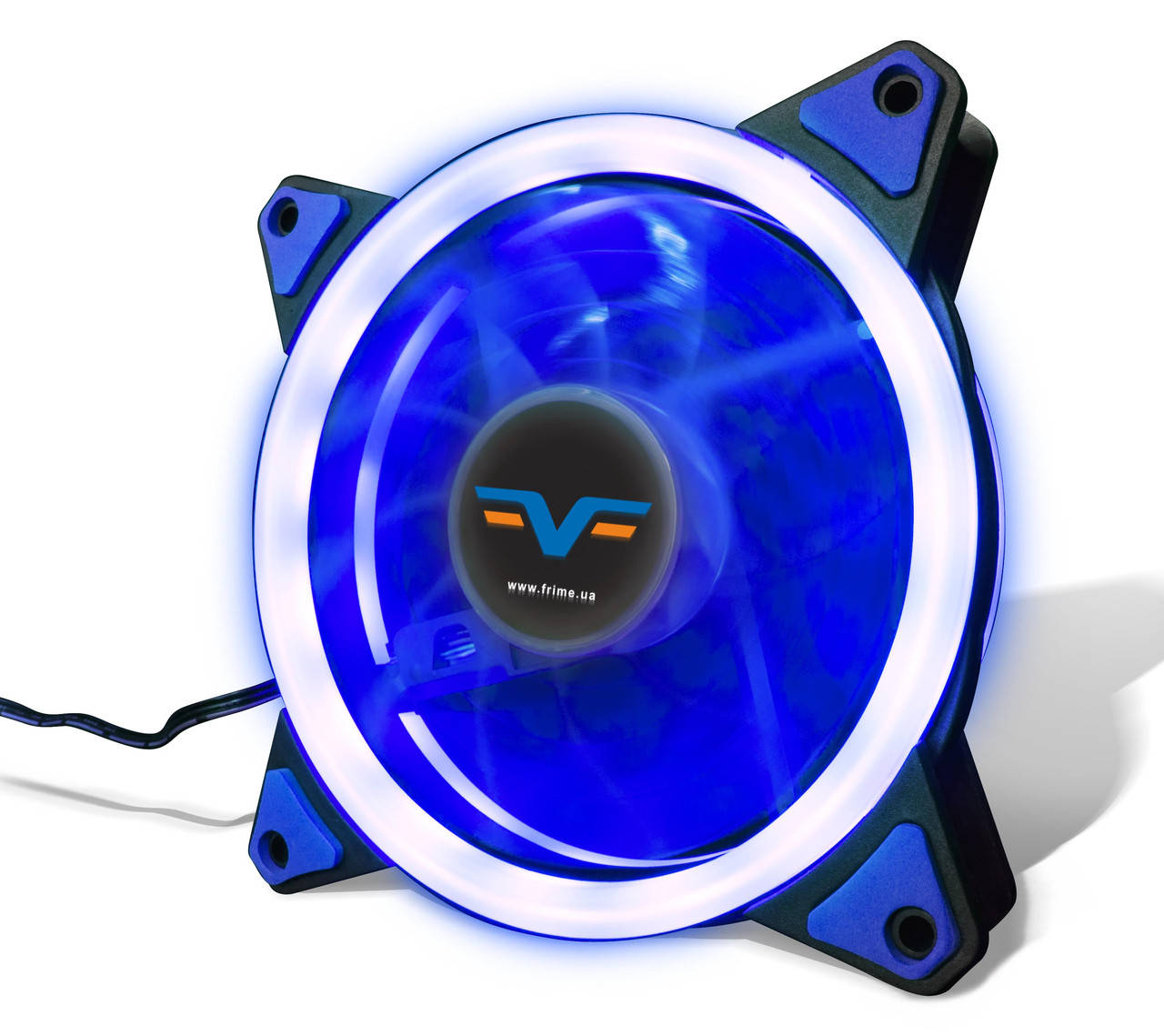 

Вентилятор Frime Iris LED Fan Double Ring Blue